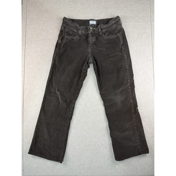 Levi's‎ 526 Jeans Women's Size 6 Medium Brown Corduroy Slender Boot Cut Mid Rise - Picture 1 of 7